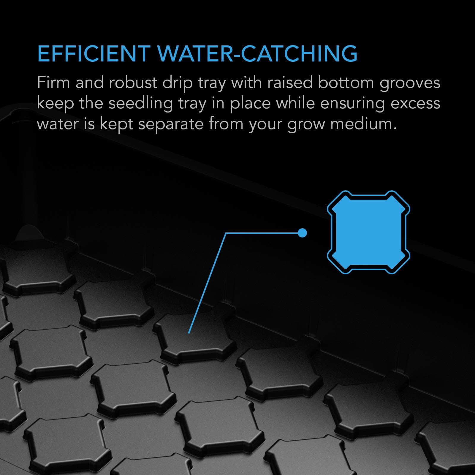 AC Infinity Humidity Dome | 40-Cell Seedling Tray & Germination Kit