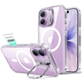 ESR iPhone 17 Case – MagSafe Clear Hybrid Case with Stash Stand