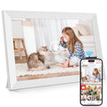GGUA 10.1 Inch WiFi Digital Photo Frame | 64GB IPS Touchscreen Display