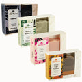 Jolof Store Natural Handmade Soap Gift Set - 4 Pack Vegan Clay Bars