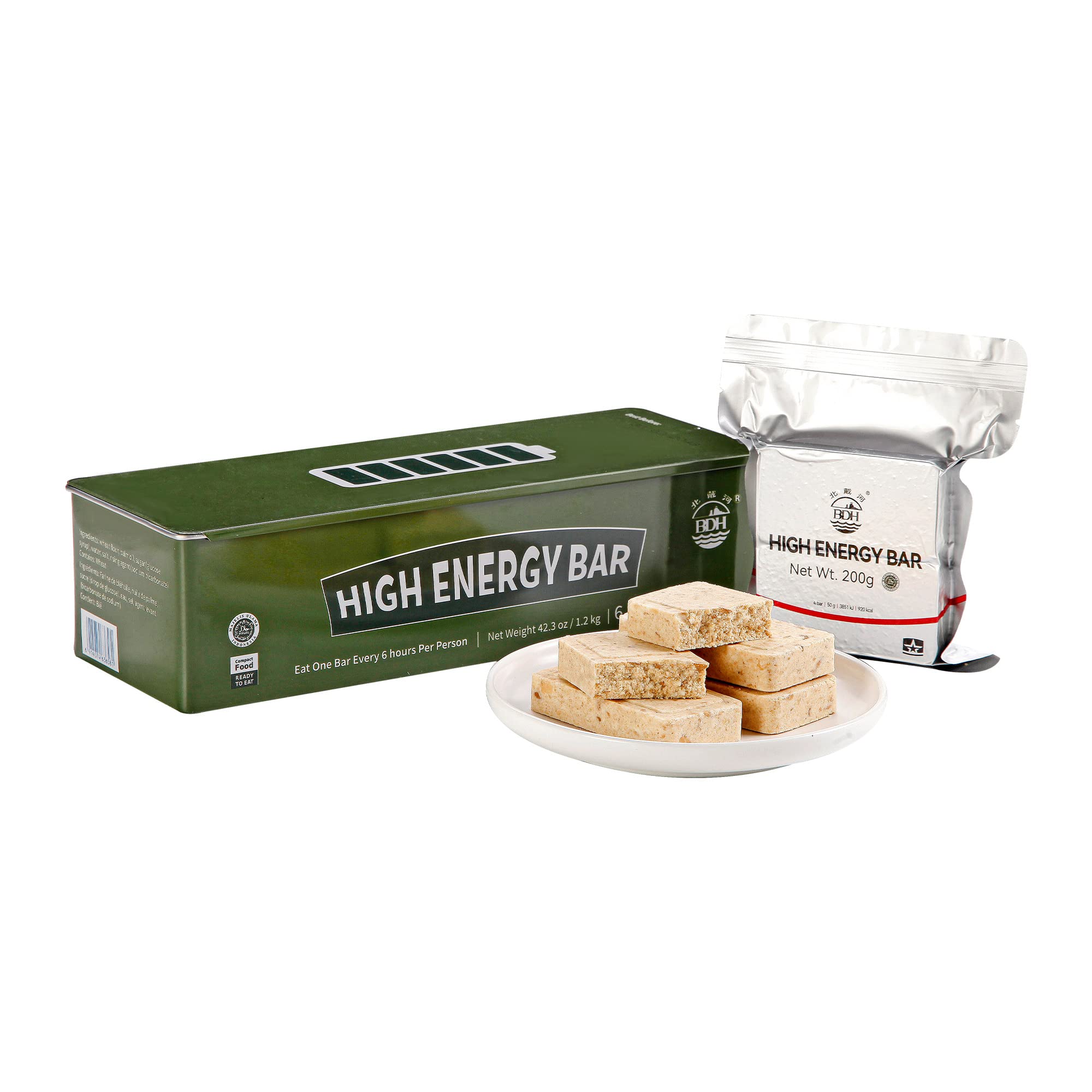 Jolof Store Emergency Food Ration Bars | 20-Year Shelf Life Survival Kit