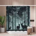 Deer Shower Curtain | Waterproof Mold Resistant Polyester