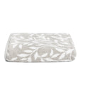 Dreams & Drapes Sandringham Grey Leaf Bath Towel | 100% Cotton 550gsm
