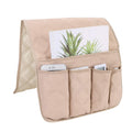 Sofa Chair Armrest Storage Organizer Non-Slip Couch Recliner Remote Control Holder Waterproof Sofa Arm Tidy Hanging Storage Bag with 5 Pockets Holder - image 1