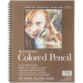 Strathmore Colored Pencil Spiral Paper Pad | 9x12 Inch, 30 Sheets