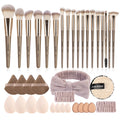 MAANGE 38 Pcs Makeup Brush Set | Premium Synthetic Cosmetic Kit