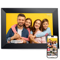 VESWWE 10.1" Digital Photo Frame - WiFi IPS Touch Screen with 32GB