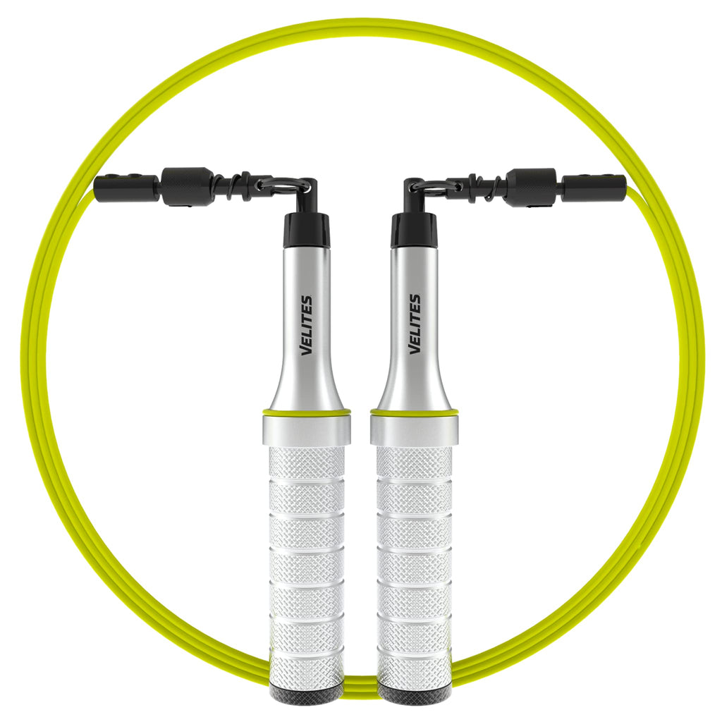 Velites Earth 2.0 Weighted Skipping Rope | Aluminum Fitness Speed Rope
