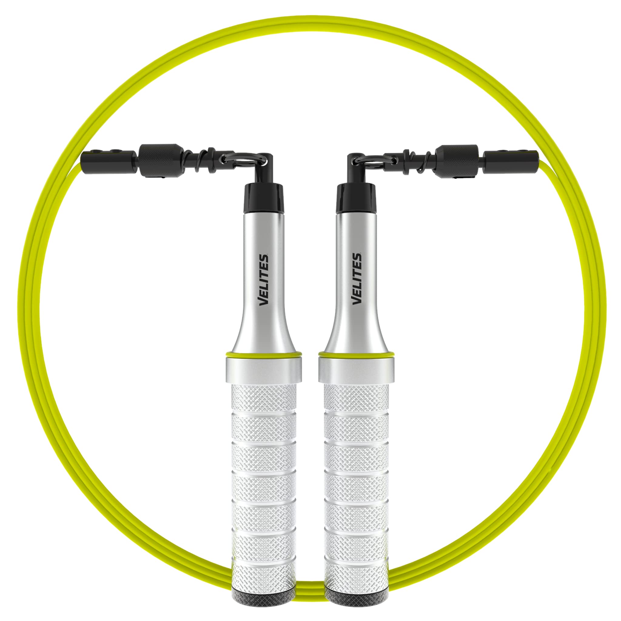 Velites Earth 2.0 Weighted Skipping Rope | Aluminum Fitness Speed Rope