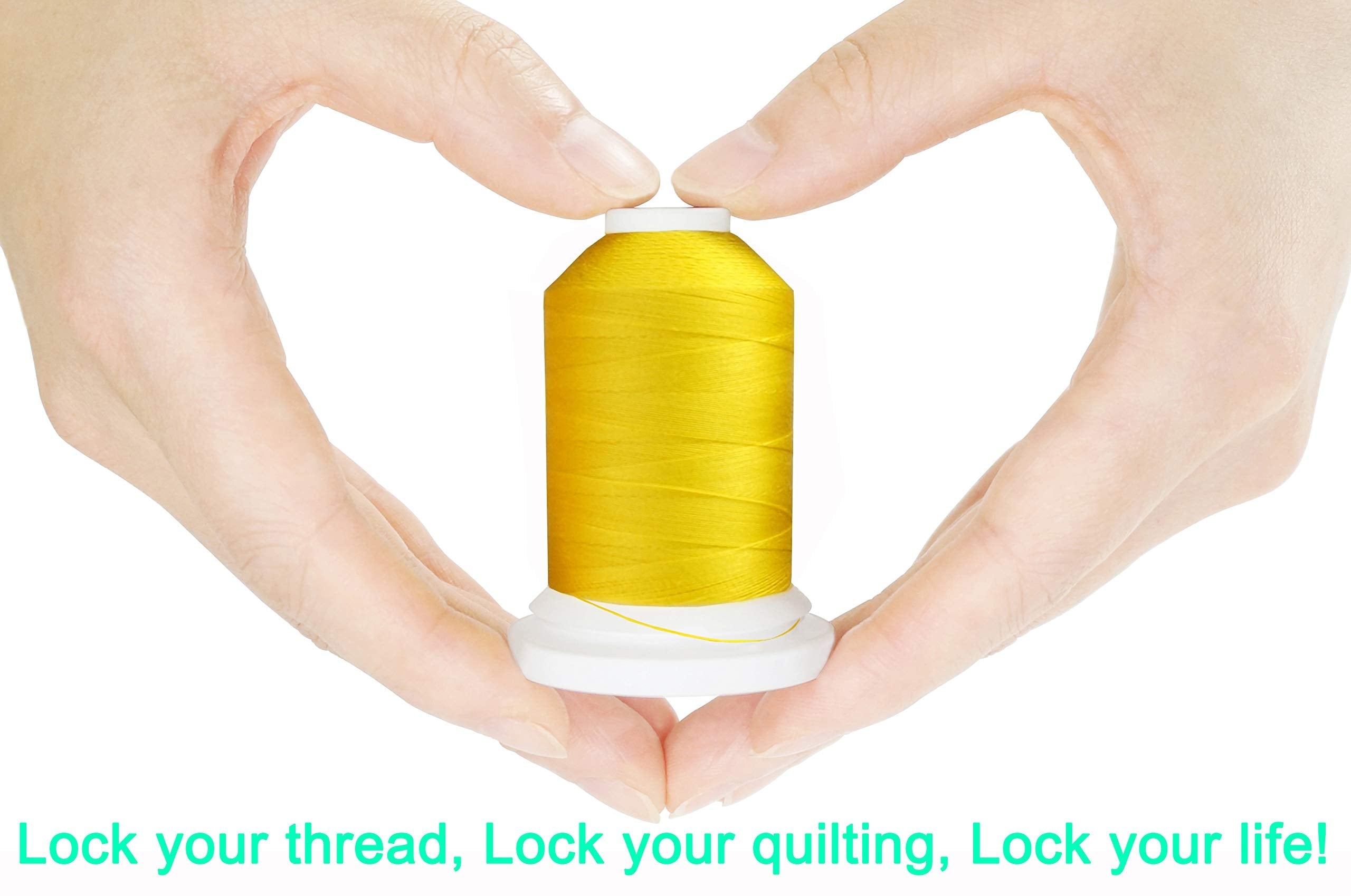 New brothread 24 Colors Mercerized Cotton Thread 30WT for Quilting