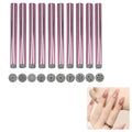 TELAIN Nail Art Stamping Pen Kit | 10 Silicone Pens for DIY Manicure