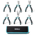 Shall 6-Piece Mini Pliers Set with Pouch – Precision Hand Tool Kit