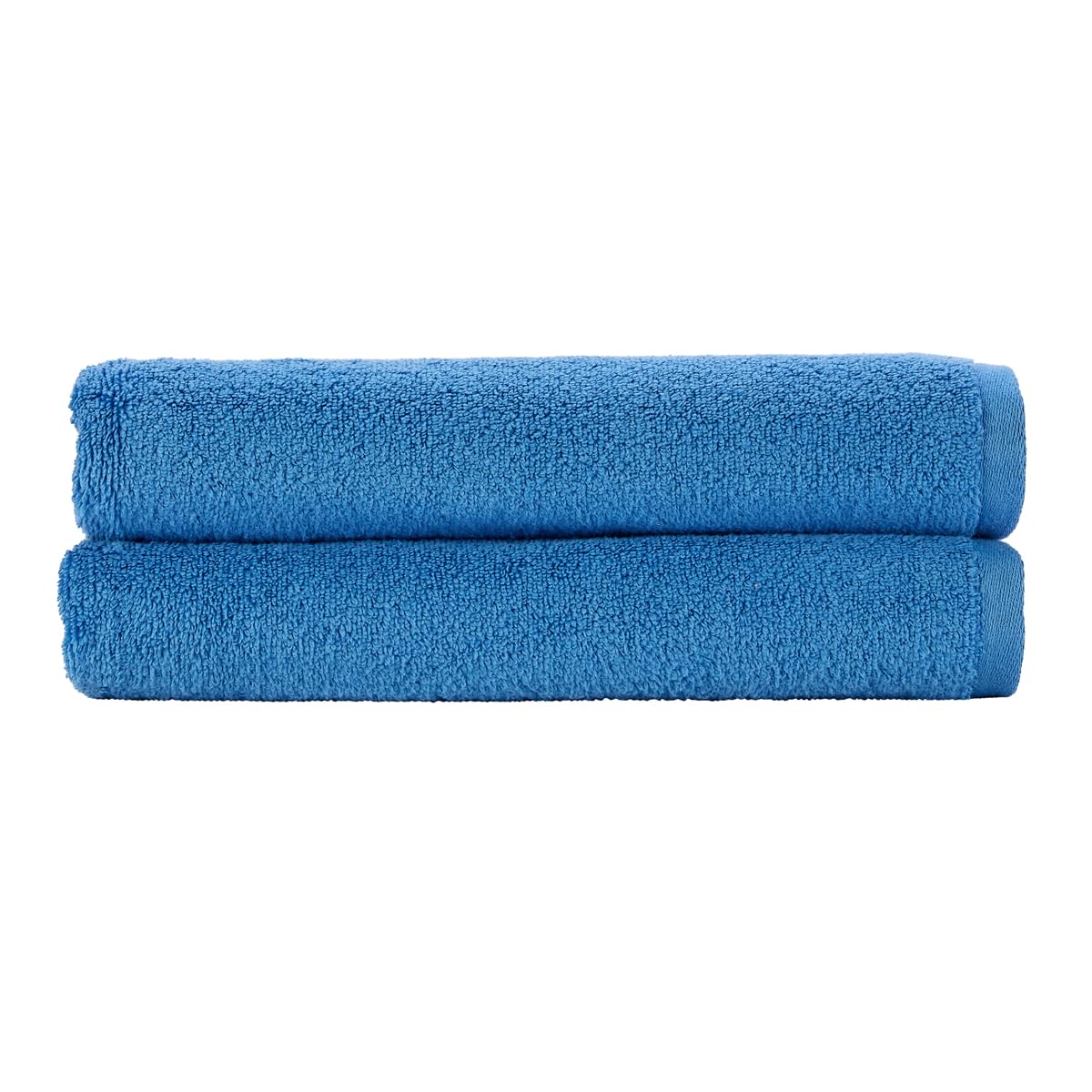Christy Cirrus 100% Cotton Bath Sheets – Set of 2 Quick Dry Towels | Ocean