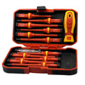 Jolof Store 13-Piece Insulated Electrical Screwdriver Set with Case