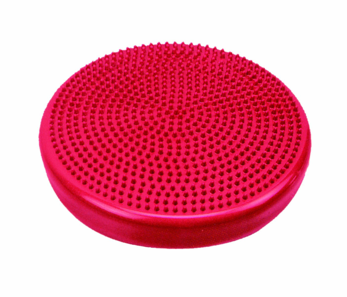CanDo Inflatable Vestibular Balance Disc – Red Core Stability Cushion, 35cm