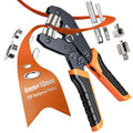Preciva Eyelet Punch Kit | 280PCS Grommet Press for Banners & Tarps