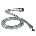SAMODRA 1.75m Stainless Steel Shower Hose | 10mm Large Bore, Chrome