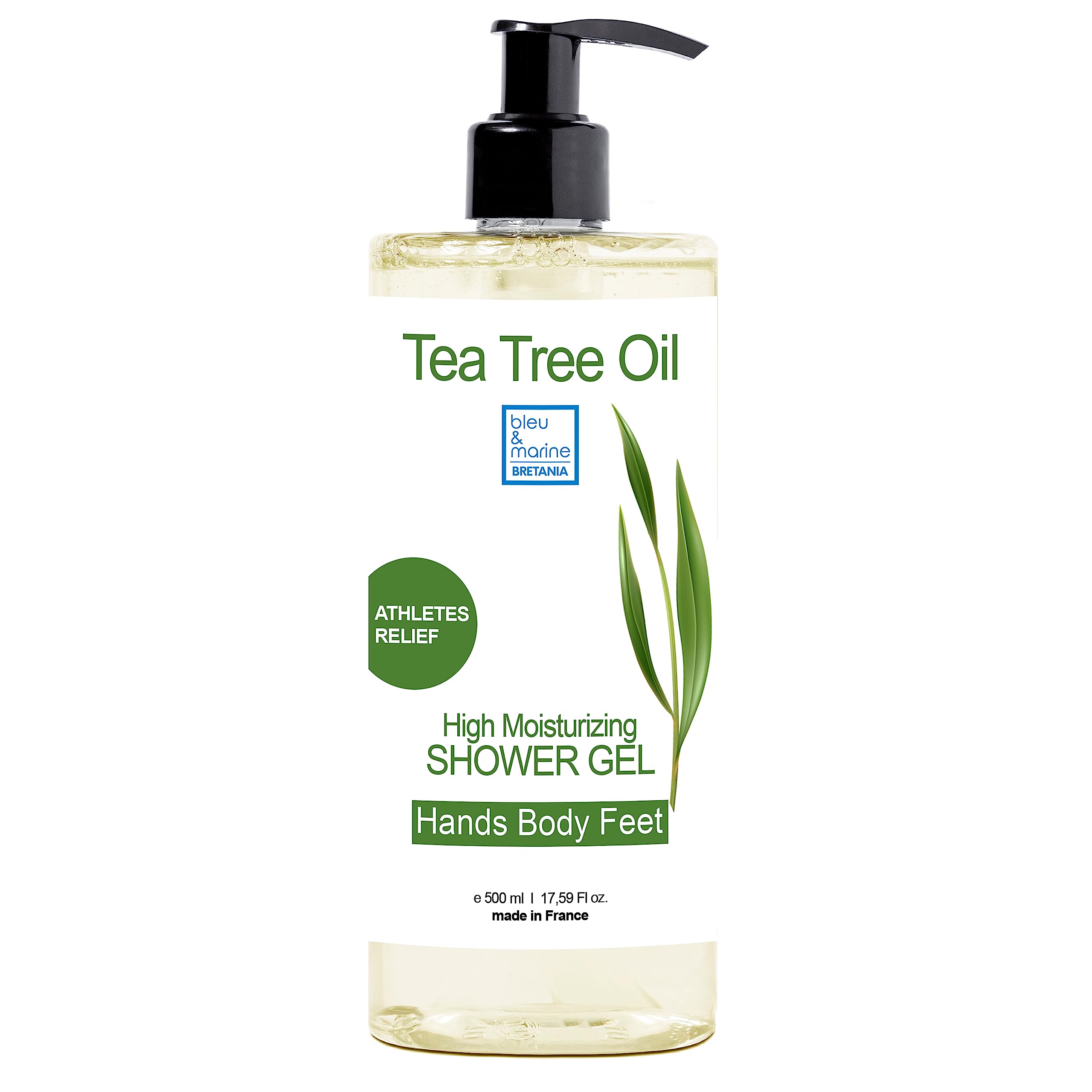 Jolof Store Tea Tree Antifungal Body Wash | Antibacterial Shower Gel, 500ml
