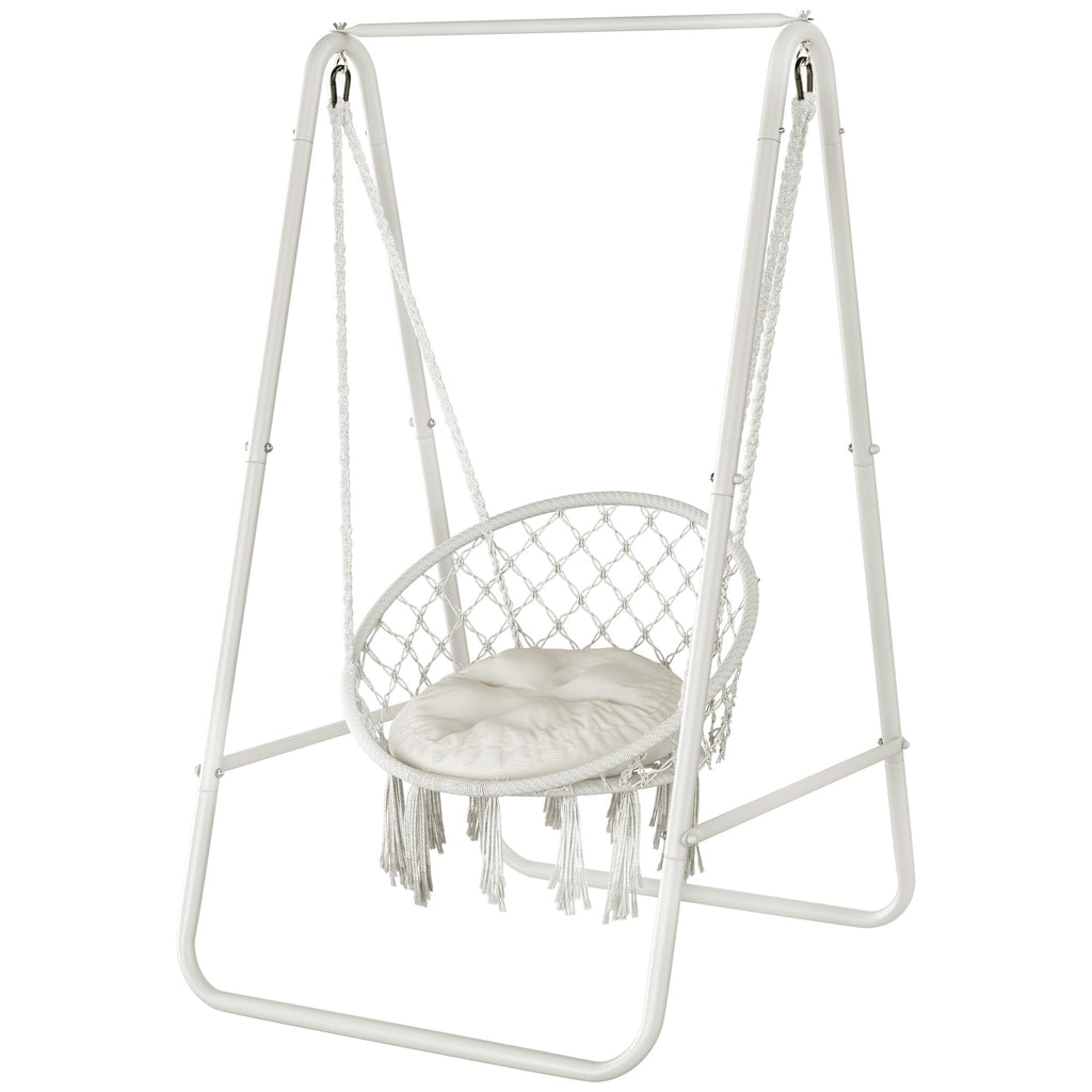 YITAHOME Hanging Chair with Stand | Heavy-Duty Steel Hammock Swing