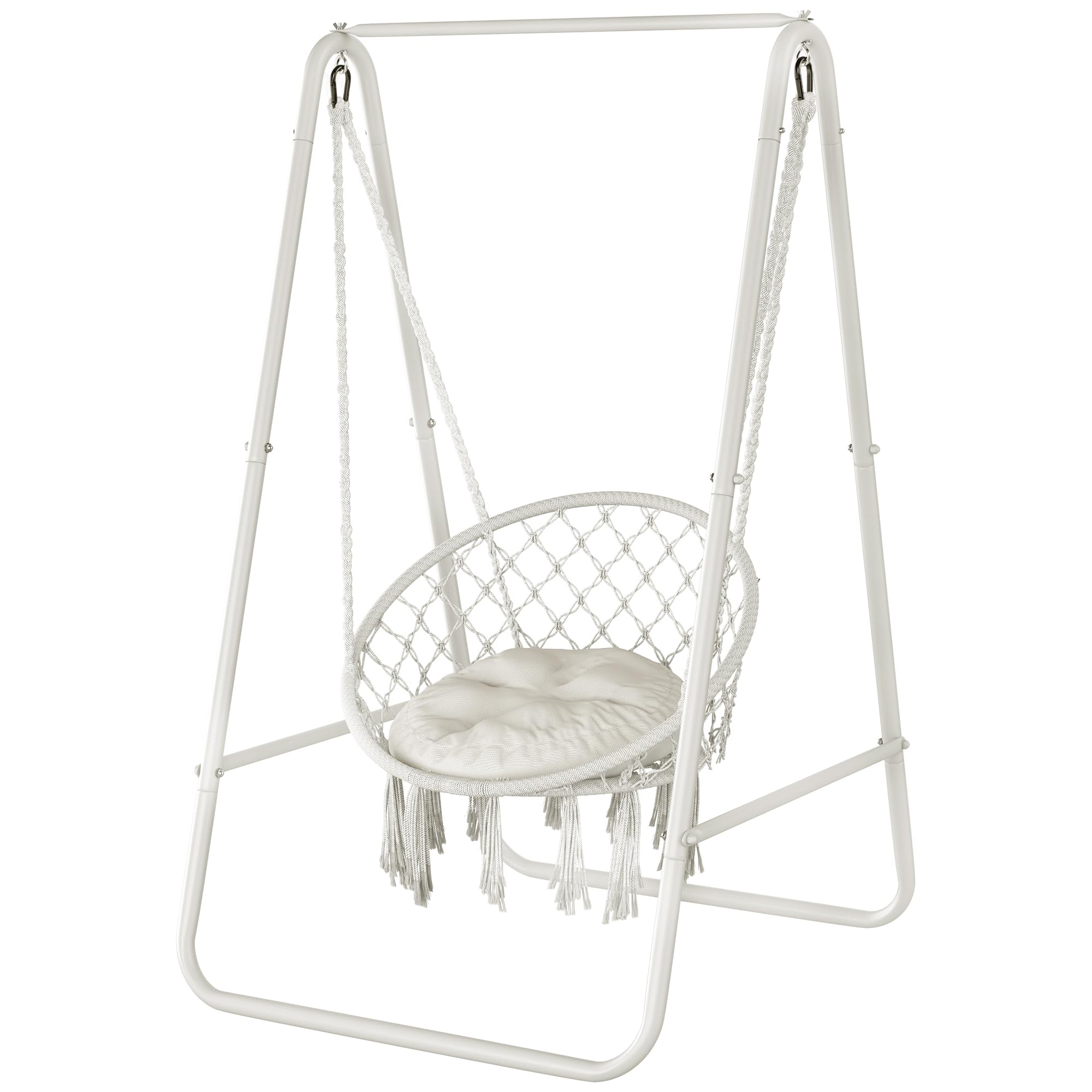 YITAHOME Hanging Chair with Stand | Heavy-Duty Steel Hammock Swing