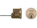 Yale Replacement Rim Cylinder Lock | Polished Brass | 6 Keys Included