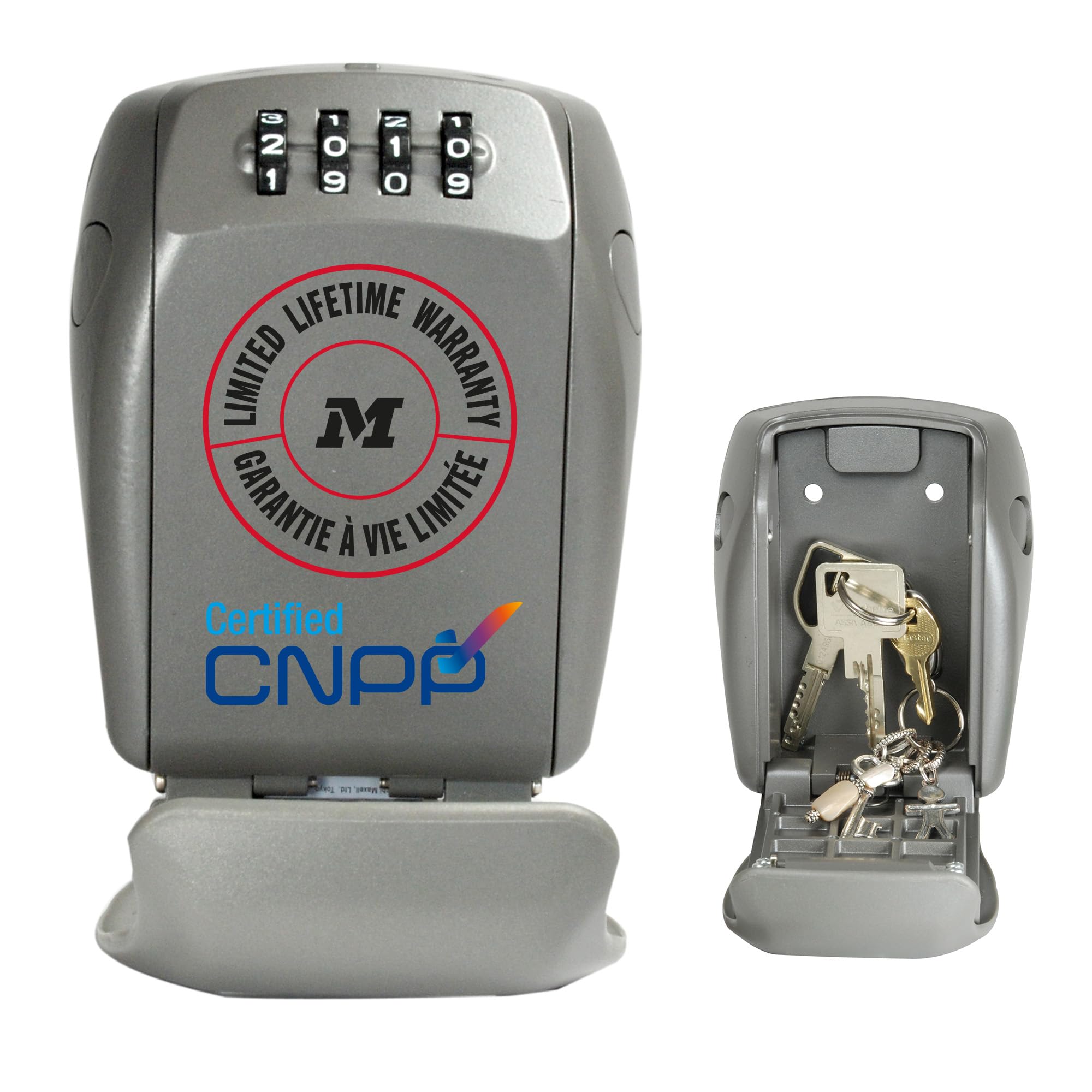 Master Lock Wall Mounted Key Safe – Medium Outdoor Security Lockbox