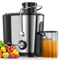 FOHERE Centrifugal Juicer Machine – 800W Wide Mouth Stainless Steel
