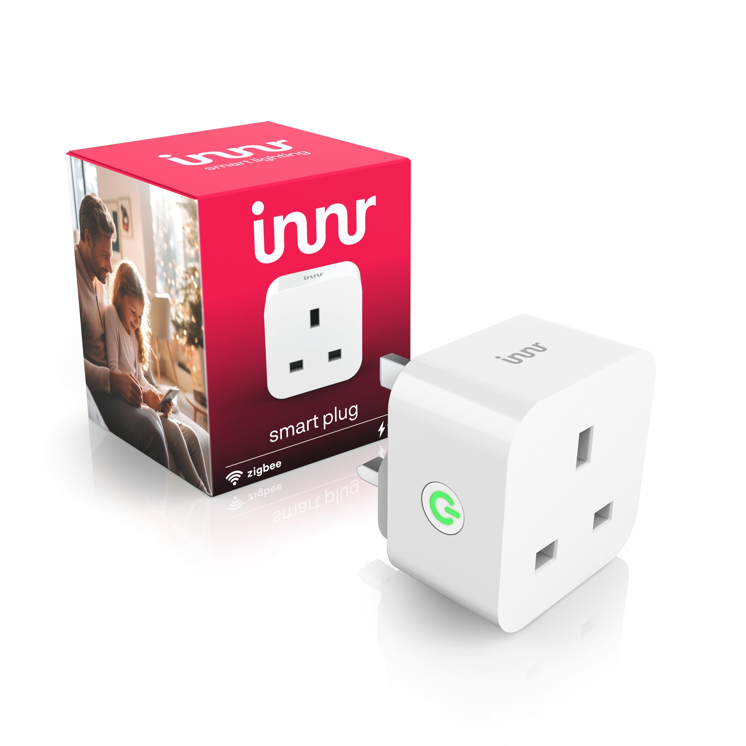 Innr Zigbee Smart Plug with Power Monitoring & Repeater | 1-Pack