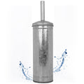 Autumn Alley Galvanized Toilet Brush and Holder – Farmhouse Metal Set