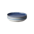 Denby Studio Blue Small Plates Set of 2 | 18.5cm Stoneware Side Plates