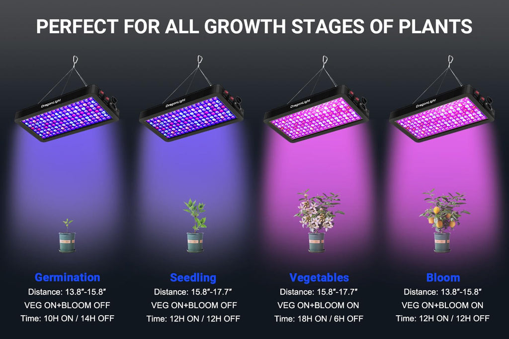 BW2000 LED Grow Lights – Full Spectrum Double Chip 400W HPS