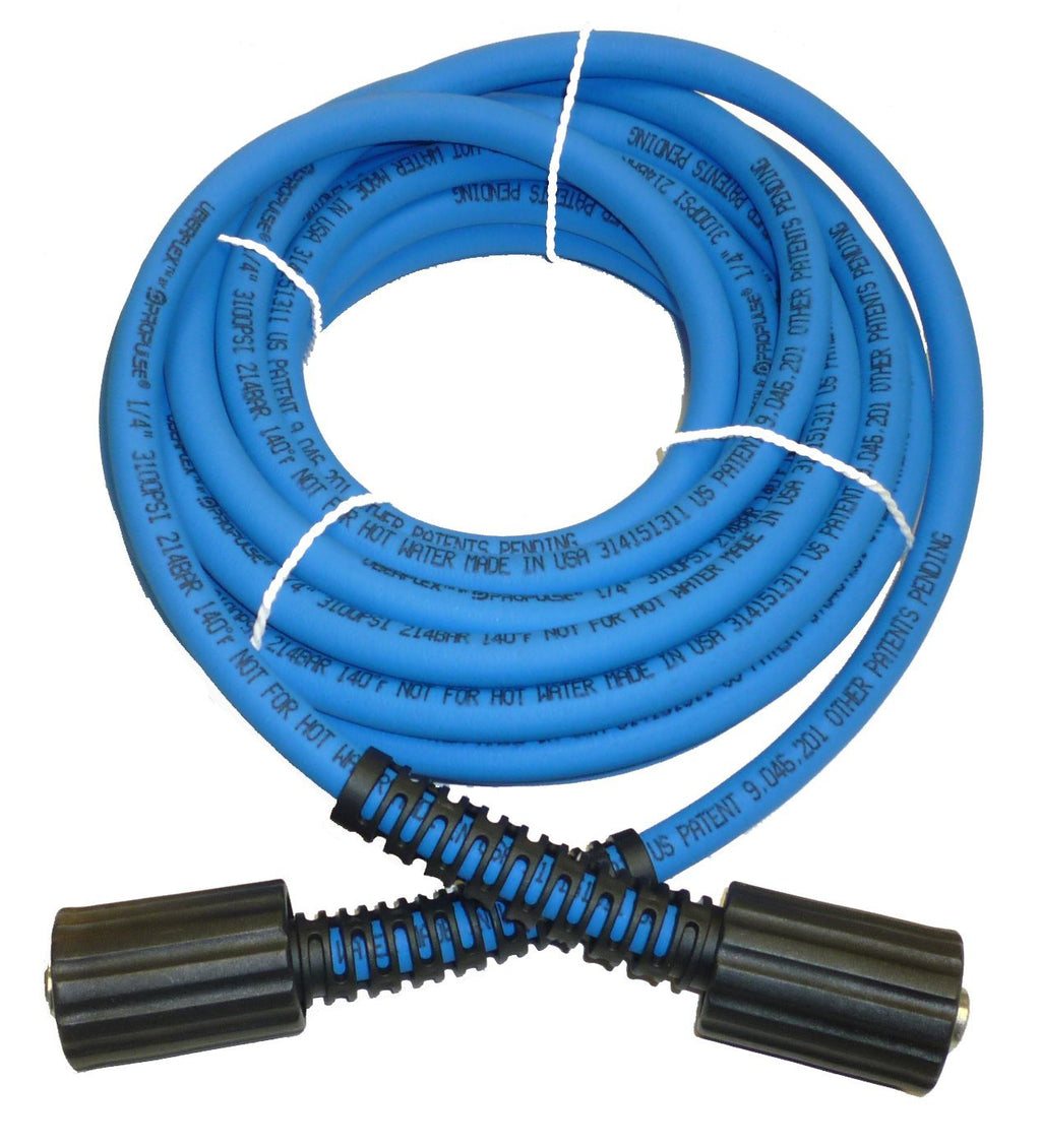ProPulse UberFlex Kink Resistant Pressure Washer Hose | 1/4" x 25' 3100 PSI