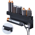 YYBO Hair Dryer Holder Wall Mount - Adhesive Hair Tool Organizer (Black)