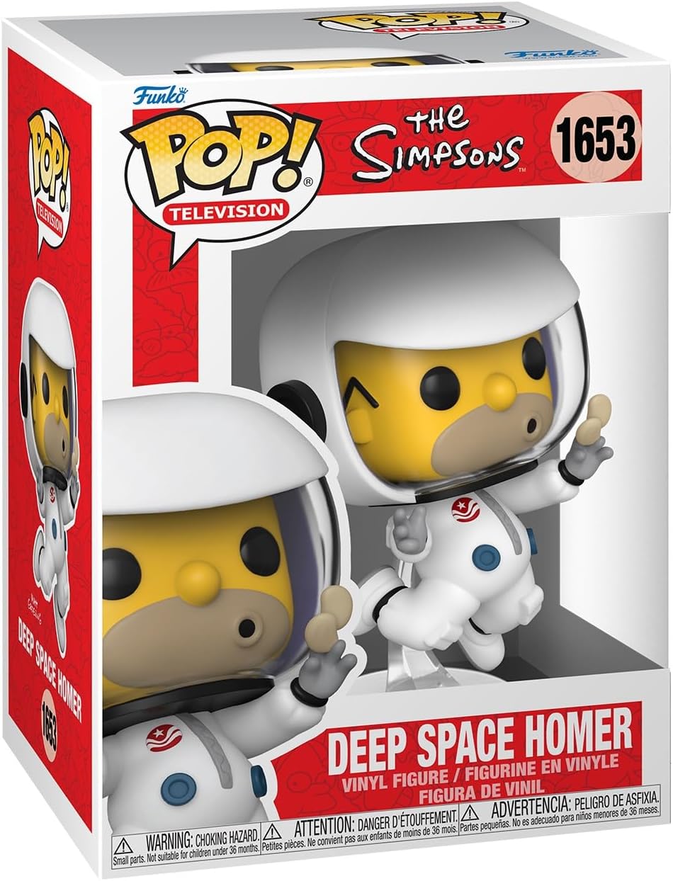 Funko Pop! The Simpsons Deep Space Homer #1653 Vinyl Figure - 3.75"