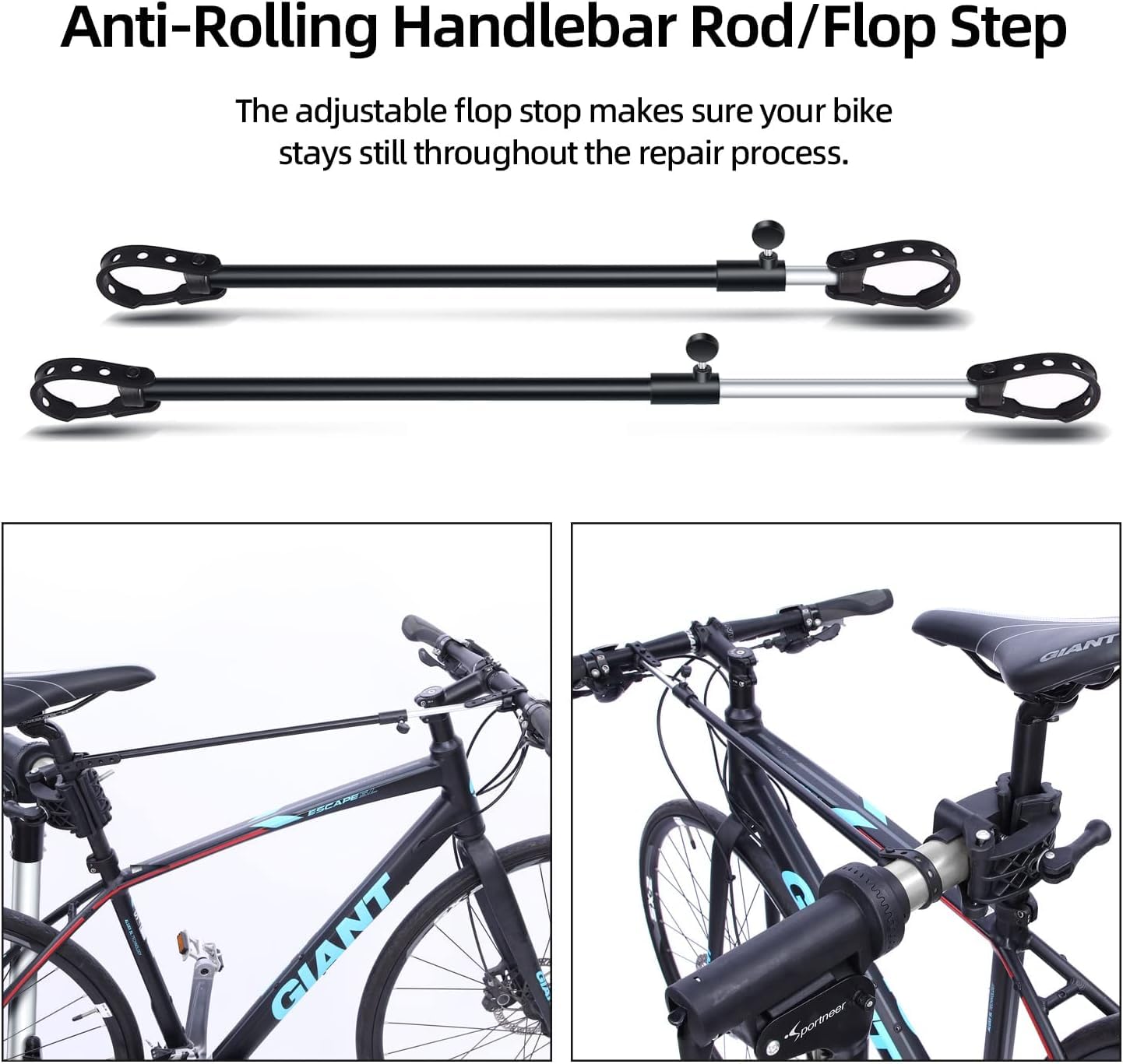 Sportneer Bike Repair Stand – Foldable Height Adjustable Workstand