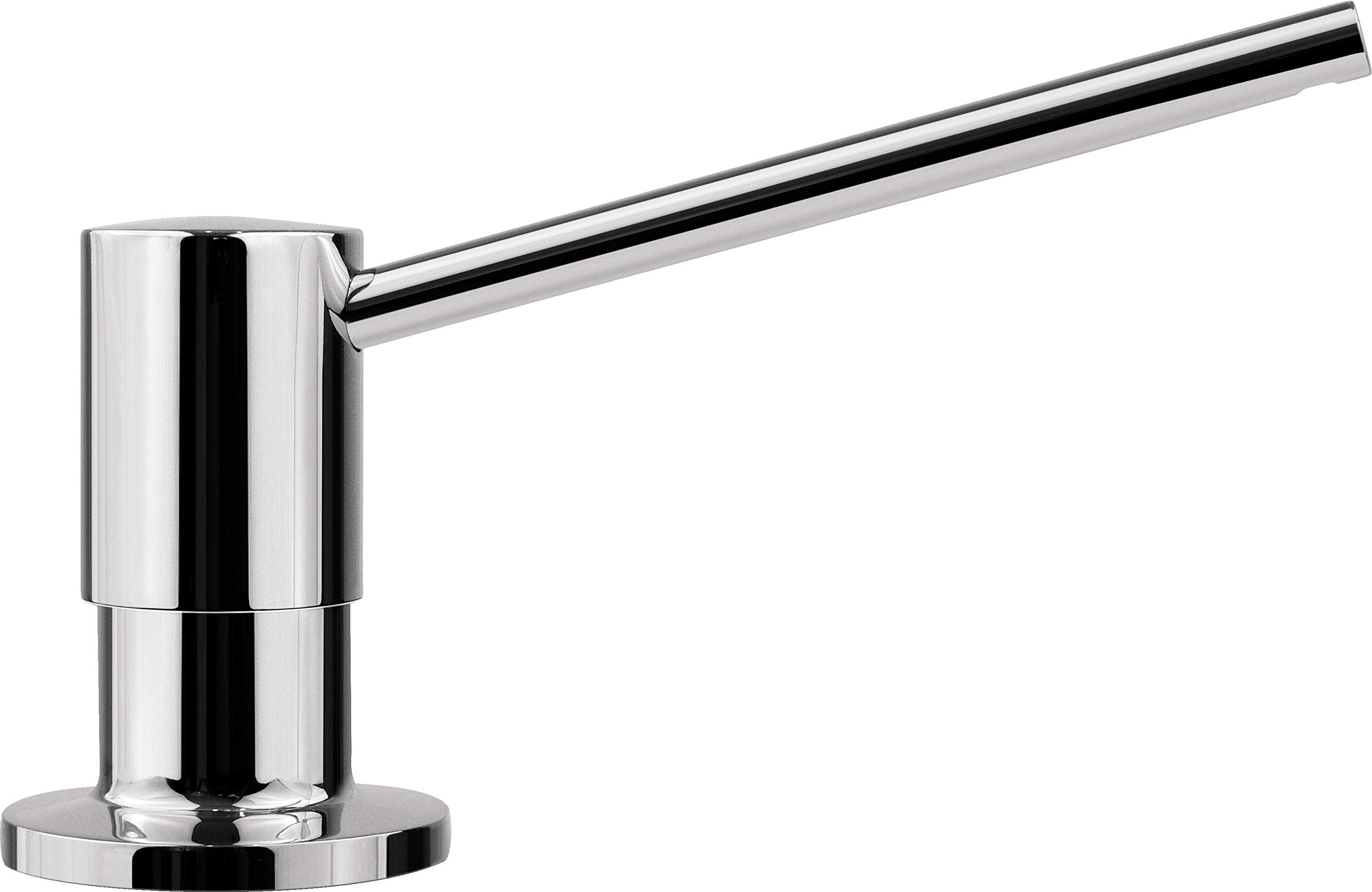 Blanco Torre Kitchen Soap Dispenser - 300ml Liquid Dispenser, Chrome