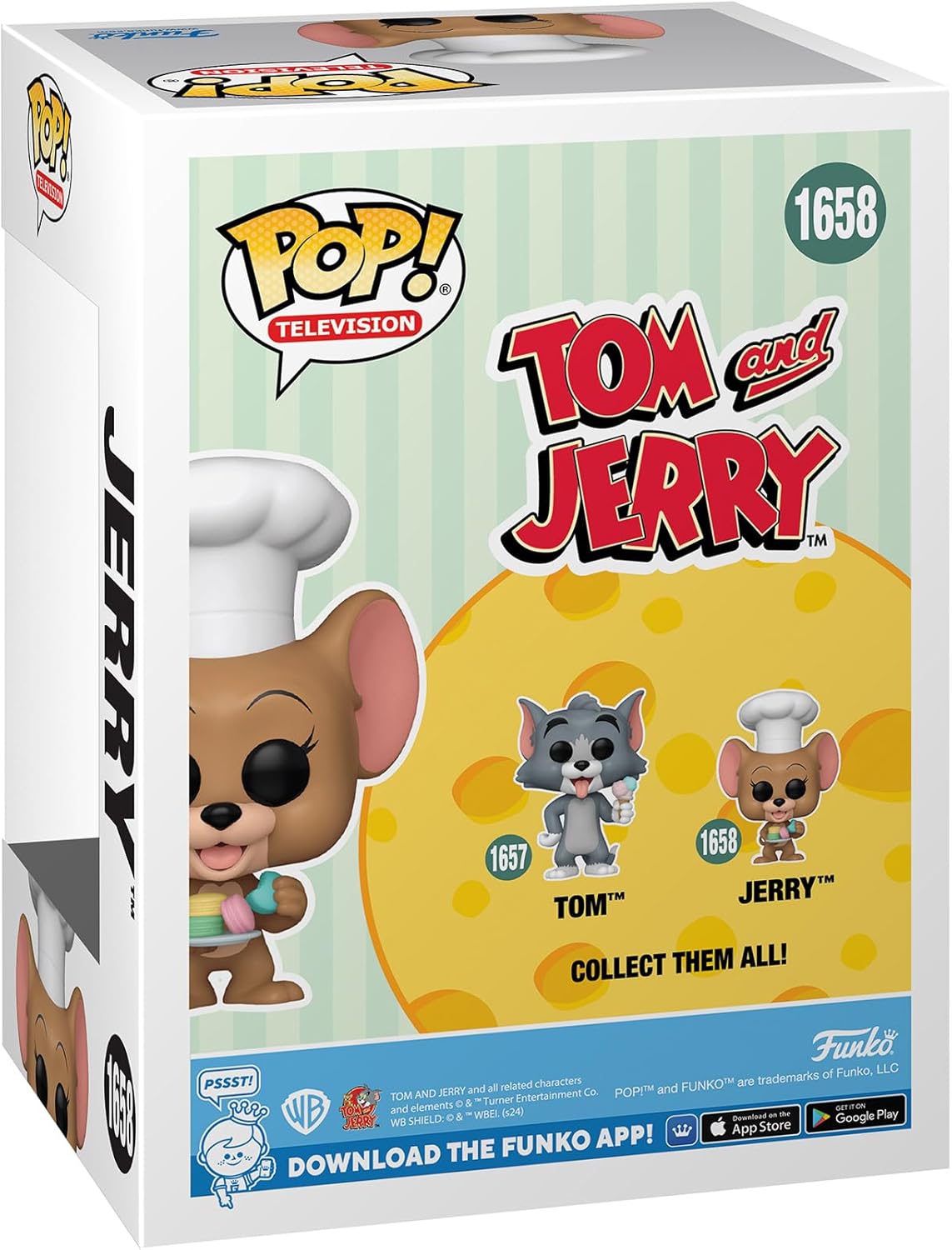 Funko Pop! TV: Tom & Jerry – Jerry #1658 Vinyl Collectible Figurine