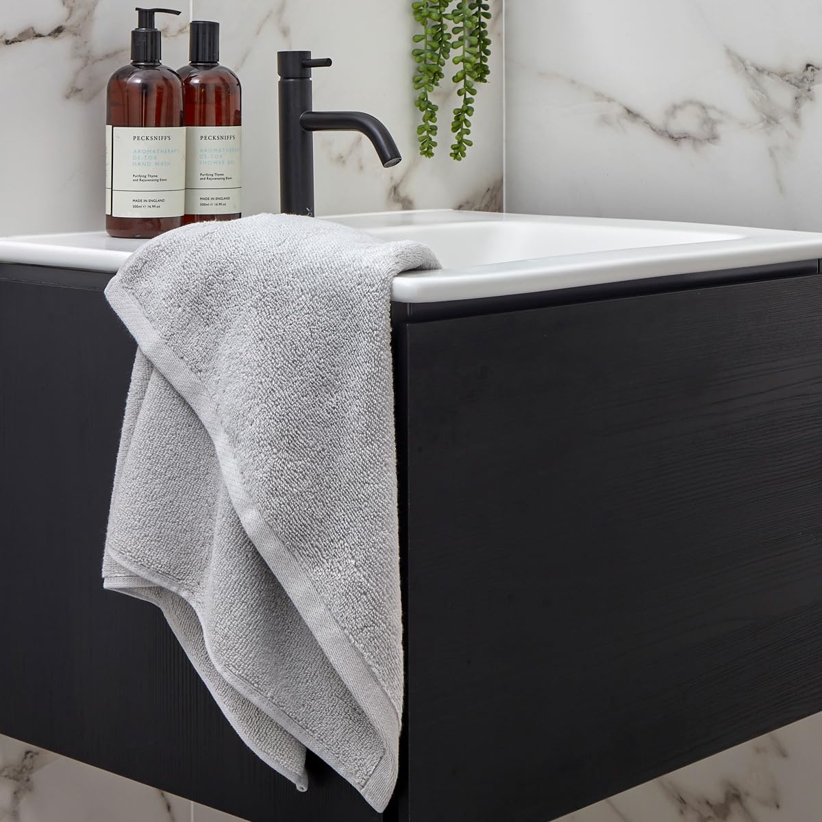 Christy Cirrus Bath Sheets Set | 4 Pieces | 2 Hand 2 Bath Sheets | Super Soft and Fluffy | Quick Dry | Lightweight Bathroom Shower Towels - image 2