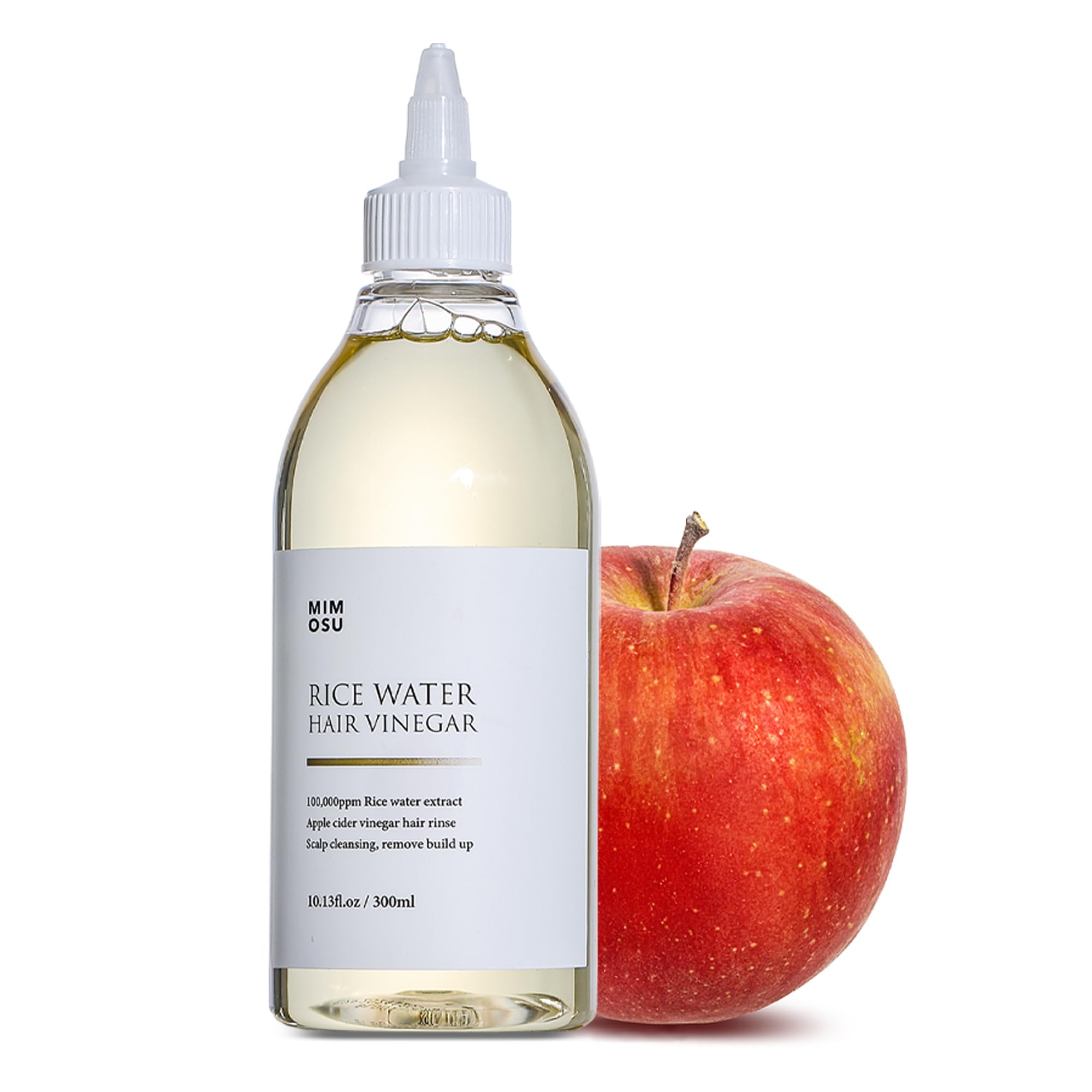 mimosu Apple Cider Vinegar & Rice Water Hair Rinse - Scalp Cleanser 300ml