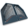 PRESCH 30-Piece Hex Key Set | Metric and Imperial Hexagon Wrench Kit