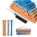 BELICOO 108pcs Cold Wave Hair Perm Rods – Heatless Hair Rollers Set