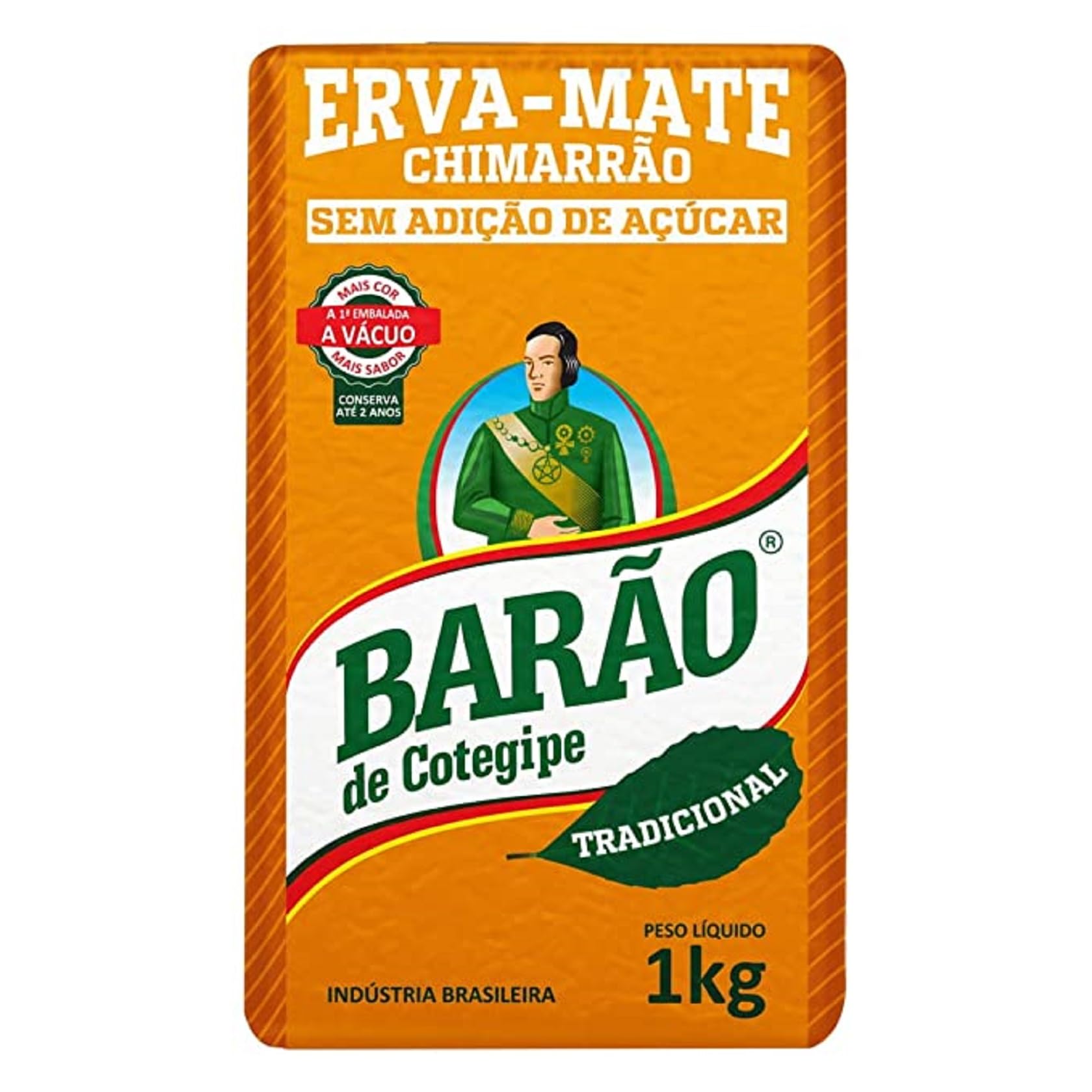 Erva-Mate Barão de Cotegipe Tradicional Chimarrão a Vácuo – 1kg