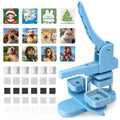 Square Button Maker Machine Kit | 50mm DIY Fridge Magnet Press