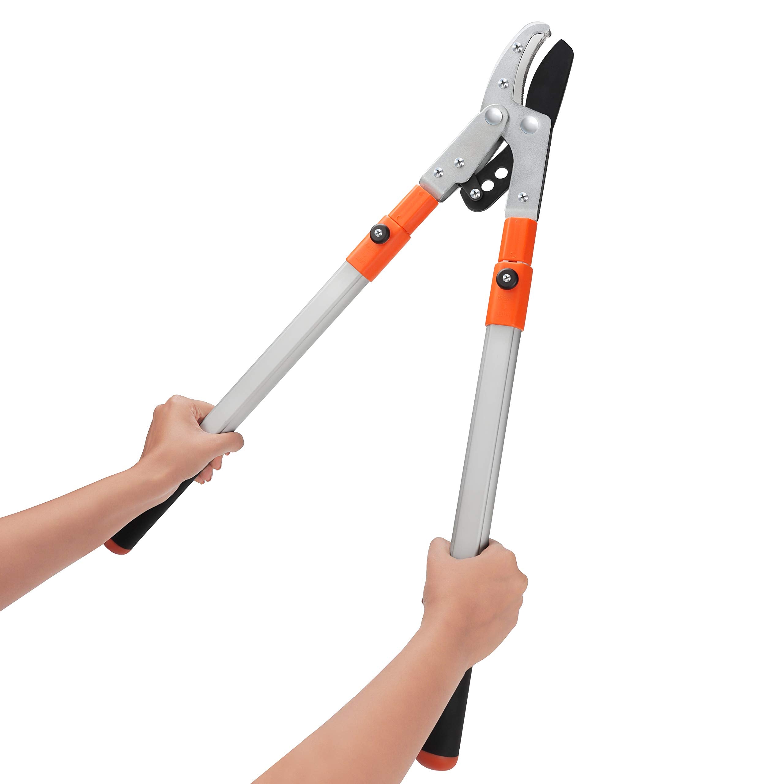 Kurtzy Heavy Duty Telescopic Anvil Lopper – 67-100cm Extendable Tree Cutter
