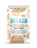 Belazu Truffle & Pecorino Roasted Nut Mix - 135g Gourmet Snacks (Pack of 6)