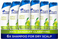 Head & Shoulders Apple Fresh Anti-Dandruff Shampoo - 6 x 250ml Pack