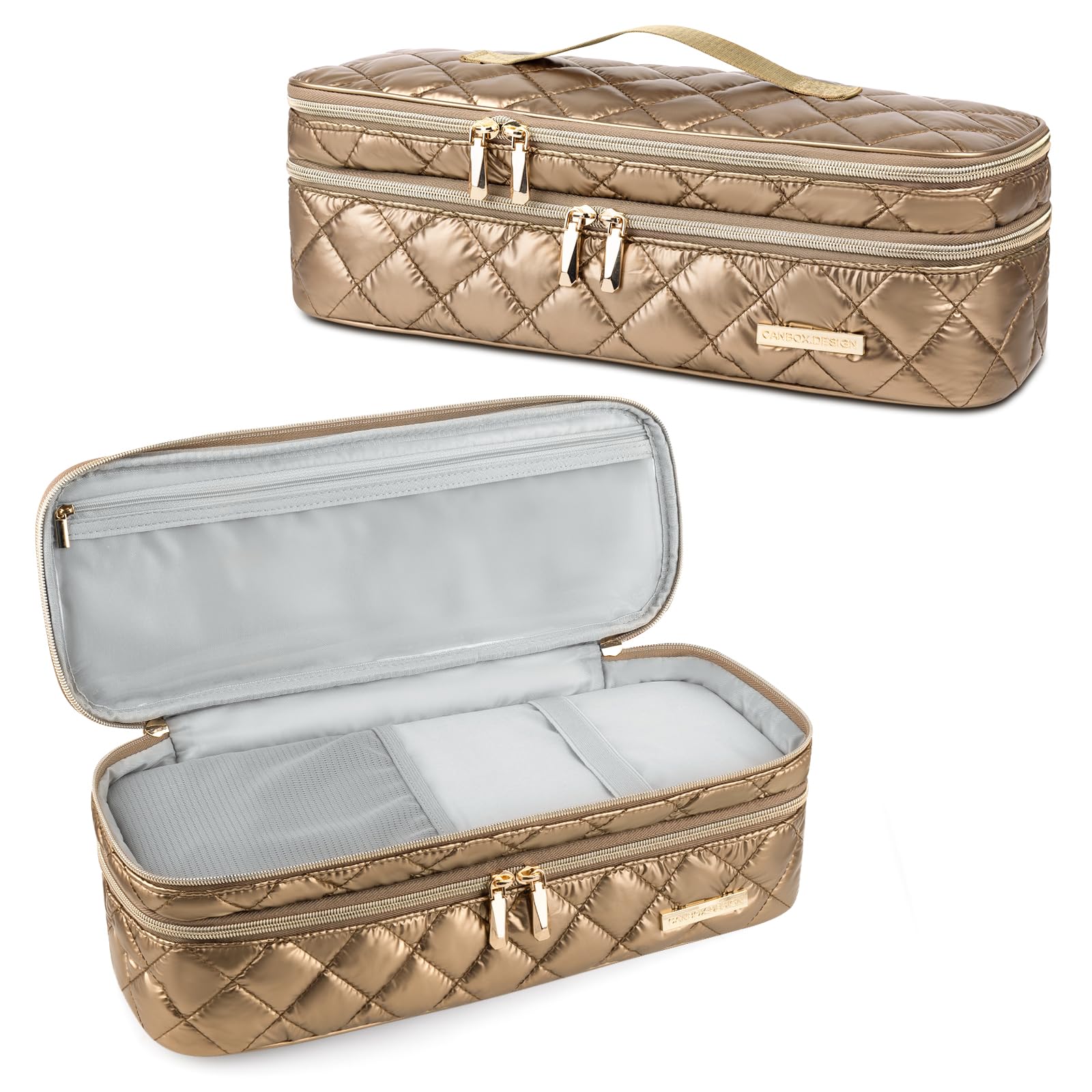 Jolof Store Double-Layer Travel Case for Shark Flexstyle & Dyson Airwrap