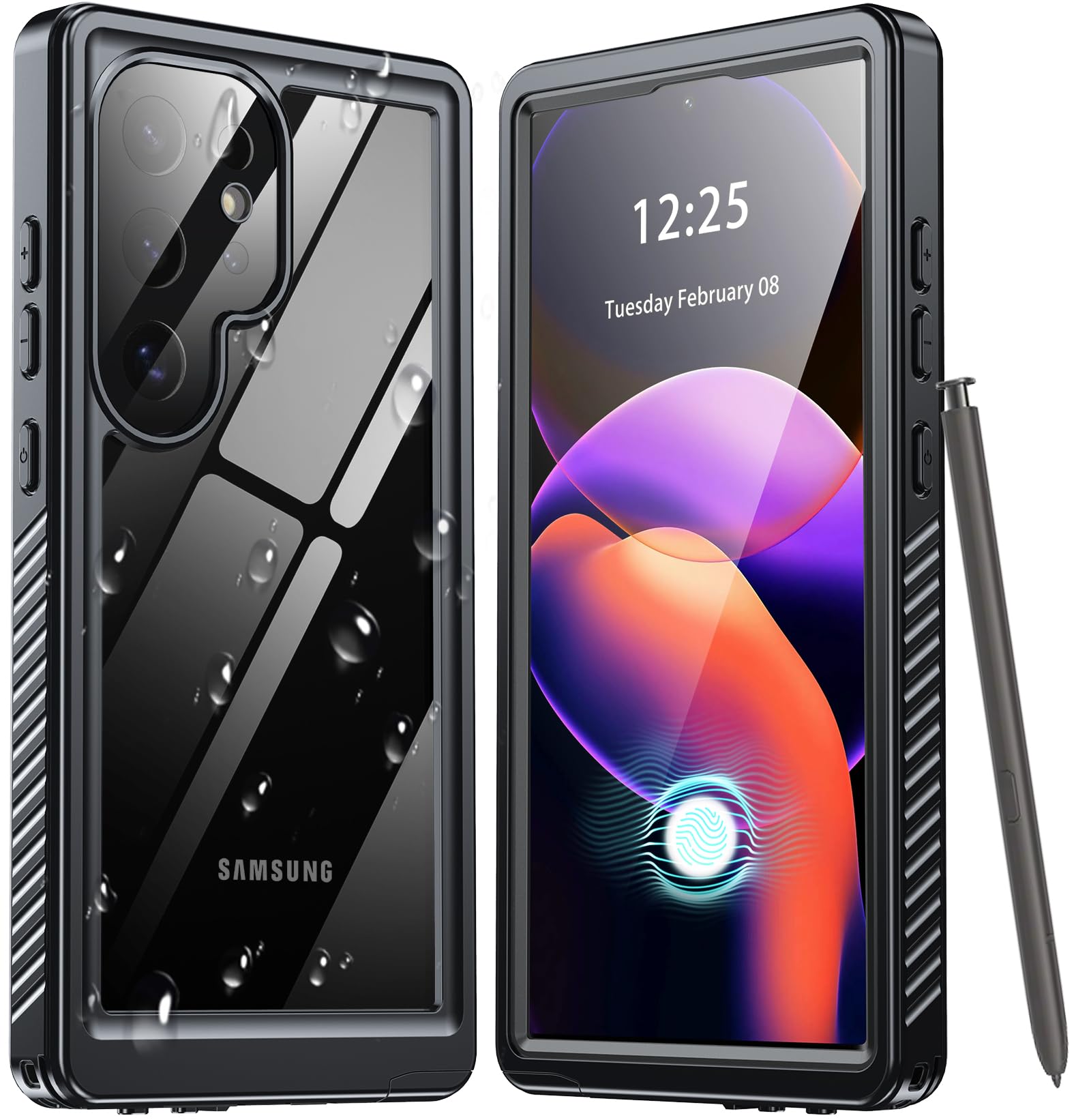 ANTSHARE Samsung Galaxy S24 Ultra Case | IP68 Waterproof Full Body Cover