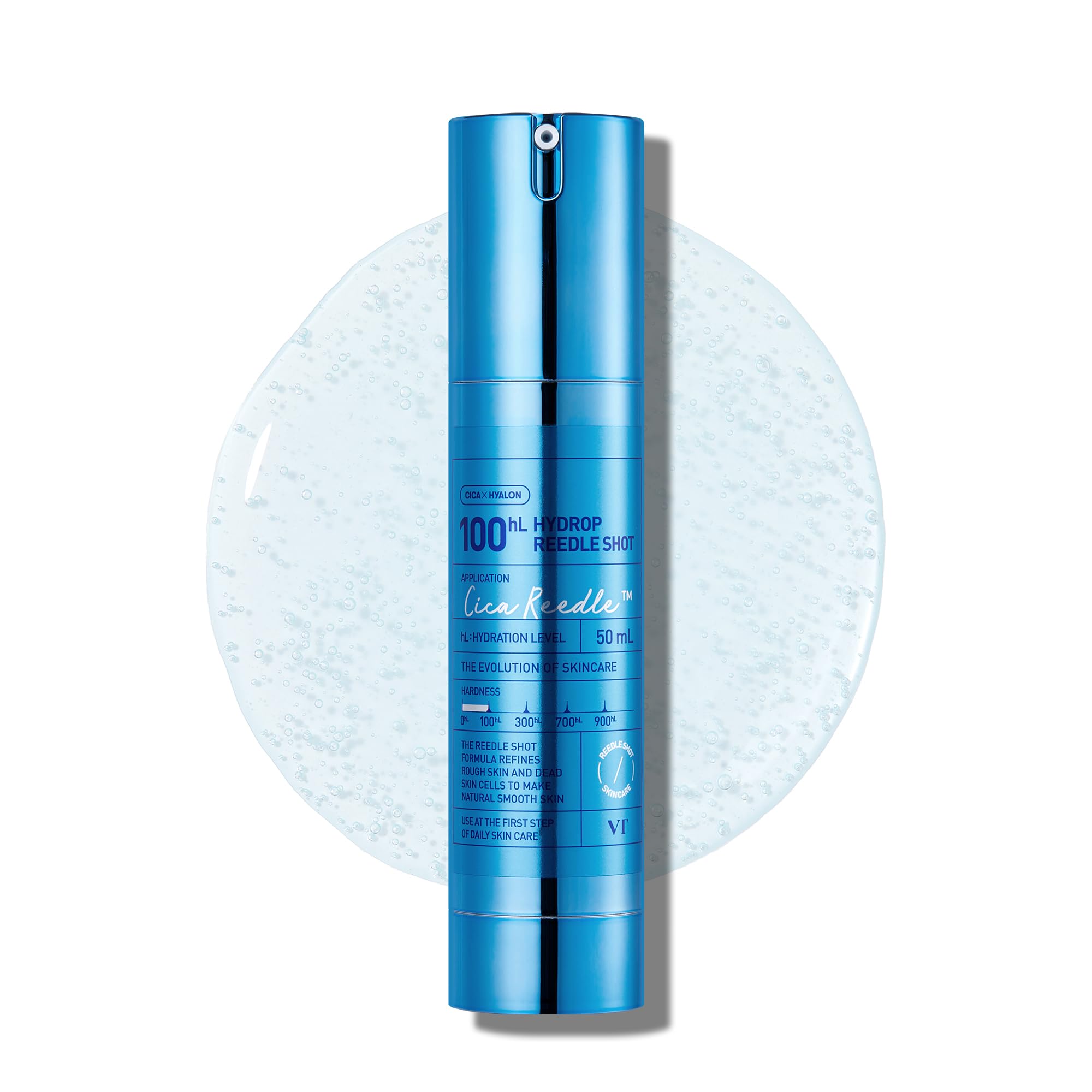VT COSMETICS Hydrop Reedle Shot 100hL | Hyaluronic Acid Serum - 50ml