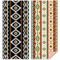 ORIGACH 2 Pack Marrakesh Thin Lightweight Microfiber Beach Towel, 71"x31"